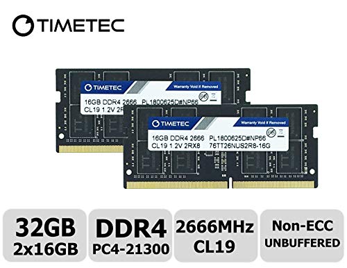Hynix 32GB DDR4 RAM - 2666MHz SODIMM Memory For Laptops & Mini PCs